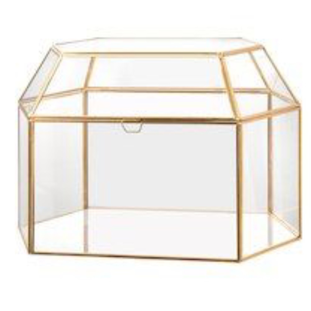 David Tutera Gold Card Box